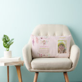 Godtochter-FOTO-Bestätigung oder Heilige Kommunion Lendenkissen (Stuhl )