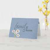 Godtochter Geburtstagsfeige auf Punkten Karte (Gelbe Blume)