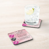 Godtochter Gedicht - 18. Geburtstag Untersetzer (Rechte Seite)