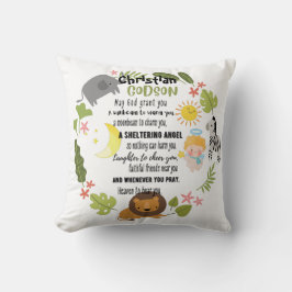 Godtochter Gift Motivierend Ermutigung NAMED Kissen