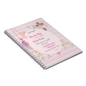 Godtochter Gift Motivierend Worte Personalisiert Notizblock (Rechte Seite)