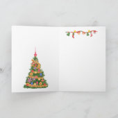 Godtochter Snow Globe Gingerbrot Weihnachten im Ha (Innenseite)