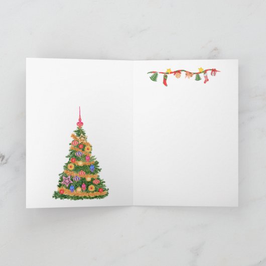 Godtochter Snow Globe Gingerbrot Weihnachten im Ha (Innenseite)