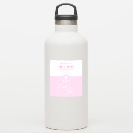 Godtochter Taufe Pink Kind Gottes Personalisiert Aufkleber