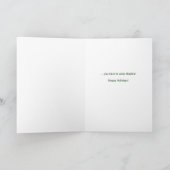 Godtochter Weihnachten Weihnachten in Sonnenbrille (Innenseite)