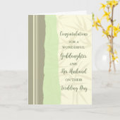 Godtoy und ihr Ehemann gratulieren Karte (Gelbe Blume)