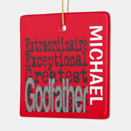 GodVater Extraordinaire CUSTOM Keramikornament (Links)