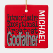 GodVater Extraordinaire CUSTOM Keramikornament (Rückseite)