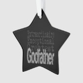 GodVater Extraordinaire Ornament (Vorderseite)