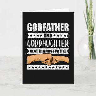 GodVater GodTochter Godchild und GodVaters Geschen Karte