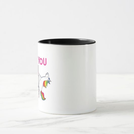 Godvater Unicorn Funny Coffee Tasse (Zentrum)