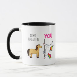 Godvater Unicorn Funny Coffee Tasse