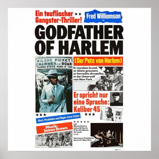 Godvater von Harlem Poster (Vorne)