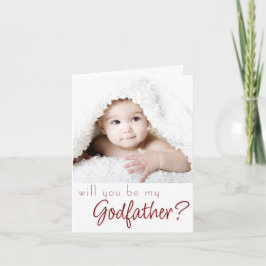 Godvater-Vorschlag | Einfaches klassisches Script- Karte