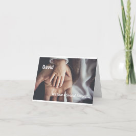 GodVater Vorschlag Kinderhand Einladung