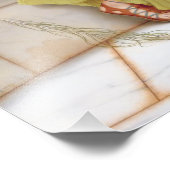 Godward Idleness Classic Malerei Fotodruck (Ecke)