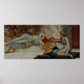 Godward - Mischief and Repose (1895) Poster (Vorne)