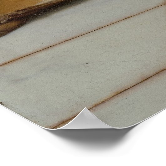 Godward - Mischief and Repose (1895) Poster (Ecke)