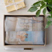 Godward Priestess of Bacchus Painting Seidenpapier (Geschenk)