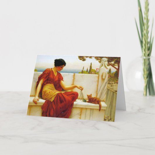 Godward’s The Tease Karte (Vorderseite)