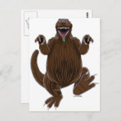 Godzilla Postcard Postkarte (Vorne/Hinten)