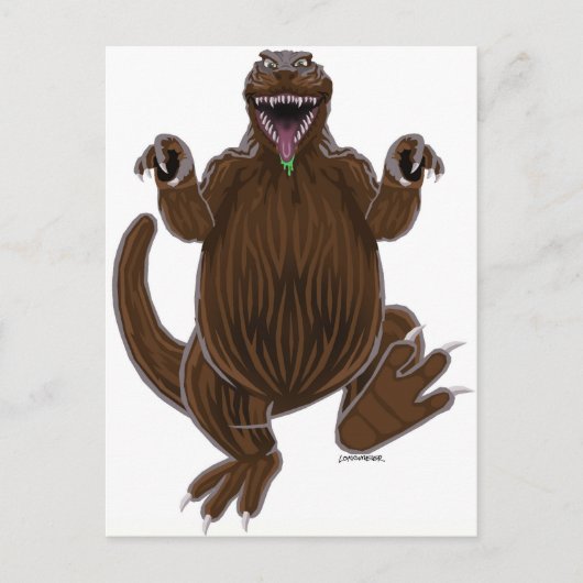 Godzilla Postcard Postkarte (Vorderseite)