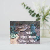 Godzilla Rating Through Congress Postkarte (Stehend Vorderseite)