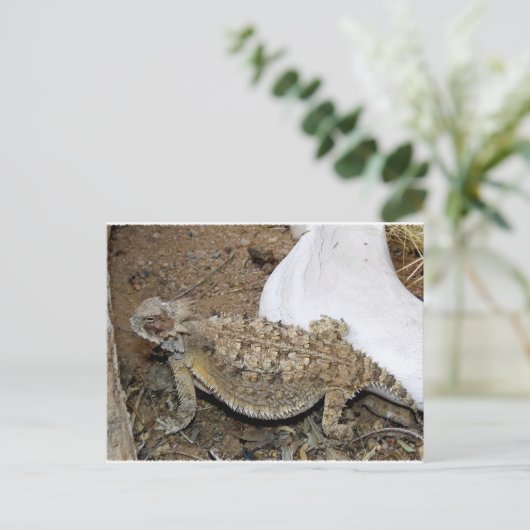 Godzilla-Rücksendungen Postkarte (Stehend Vorderseite)