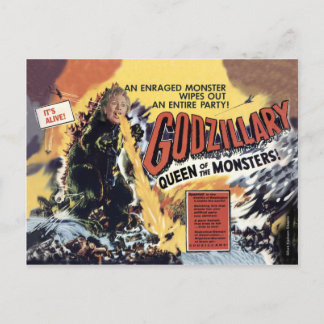 Godzillary - Königin der Monster Postkarte
