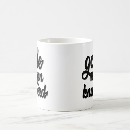 Goede Morgen Knapperd "Goodmorning hübsch " Kaffeetasse (Mittel)