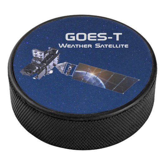 GOES-T-Wettersatellite Eishockey Puck (3/4)