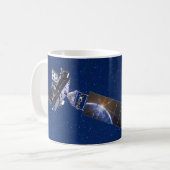 GOES-T-Wettersatellite Kaffeetasse (Vorderseite Links)
