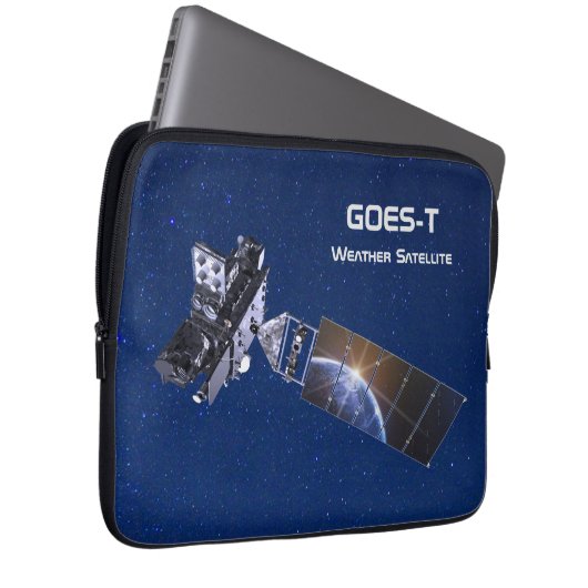GOES-T-Wettersatellite Laptopschutzhülle (Vorne Rechts)