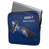 GOES-T-Wettersatellite Laptopschutzhülle (Vorderseite Links)