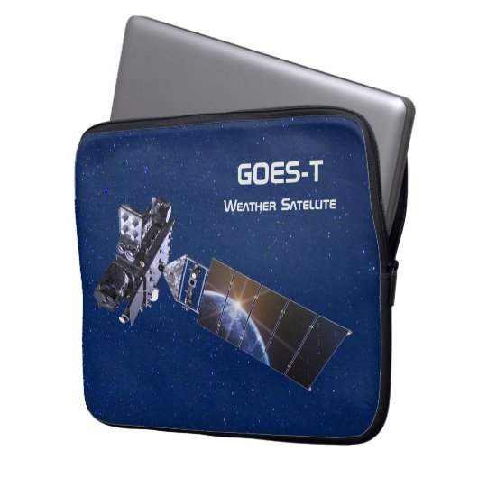 GOES-T-Wettersatellite Laptopschutzhülle (Vorderseite Links)