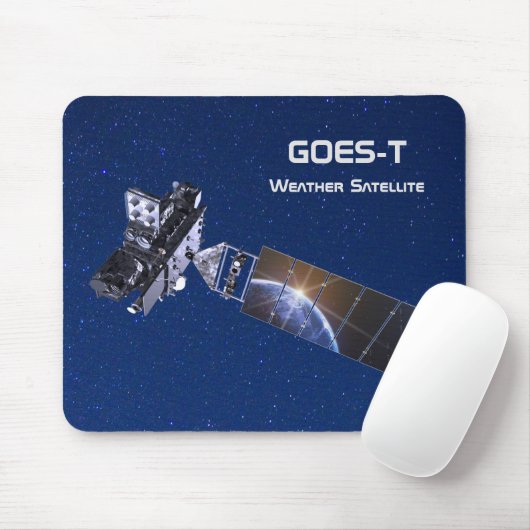GOES-T-Wettersatellite Mousepad (Mit Mouse)