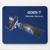 GOES-T-Wettersatellite Mousepad (Vorne)