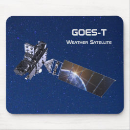 GOES-T-Wettersatellite Mousepad