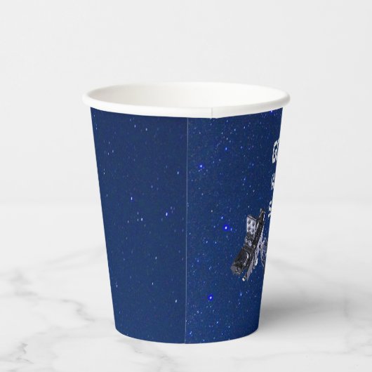 GOES-T-Wettersatellite Pappbecher (Rechts)