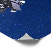 GOES-T-Wettersatellite Poster (Ecke)