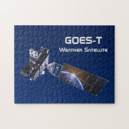 GOES-T-Wettersatellite Puzzle