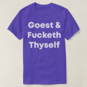 Goest Thyself T-Shirt (Design vorne)