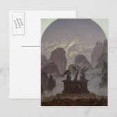 Goethe-Denkmal Postkarte (Vorne/Hinten)