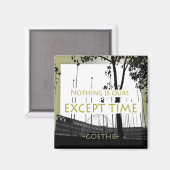 Goethe Motivierend quotes Magnet (Vorderseite/Rückseite)