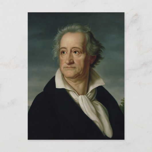 Goethe Postkarte (Vorderseite)