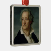 Goethe Silbernes Ornament (Rechts)
