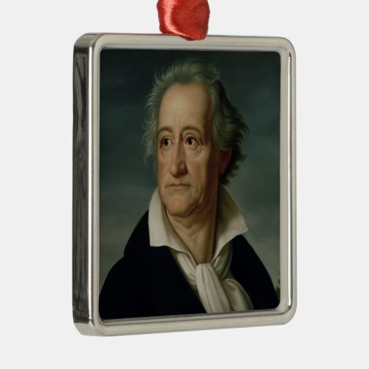 Goethe Silbernes Ornament (Rechts)
