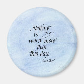 Goethe Zitat Magnet (Vorne)