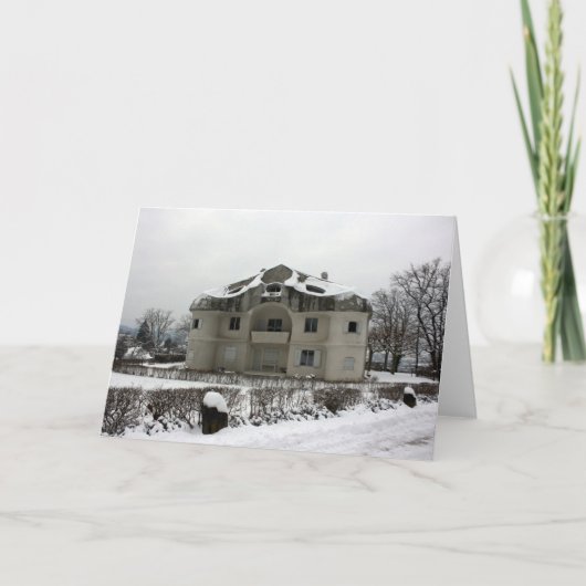 Goetheanum, Dornach, Basel, Schweiz Feiertagskarte (Vorderseite)