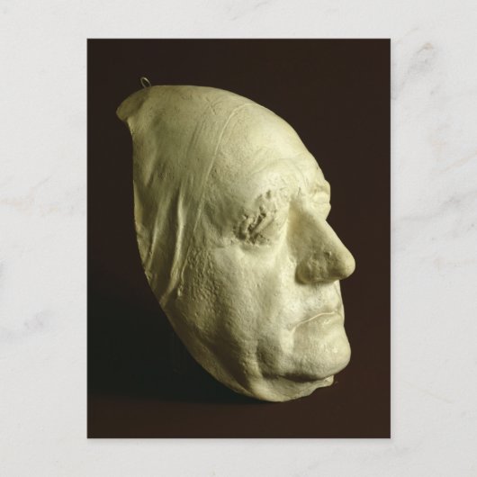 Goethes Maske, 1807 Postkarte (Vorderseite)
